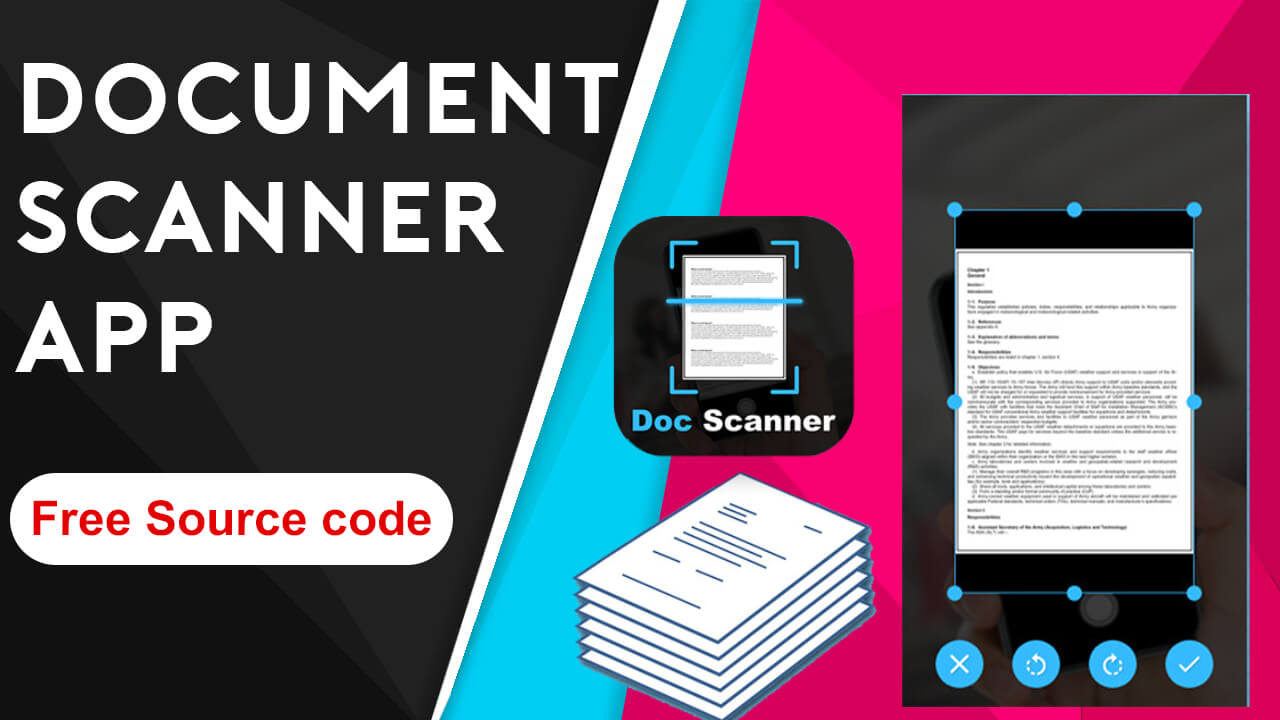 Document Scanner app free source code